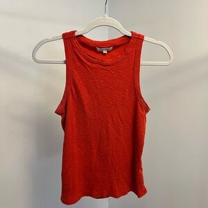Women's Red Sleeveless Top